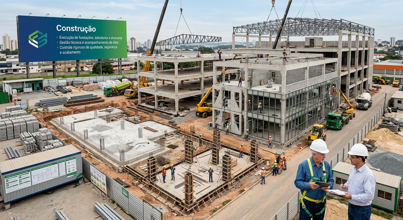 Serviço de construção